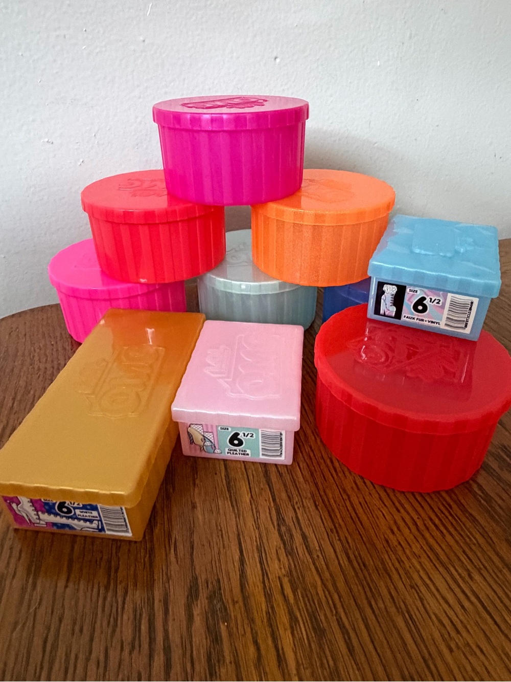 Assorted LO.L Containers and Shoe Boxes
